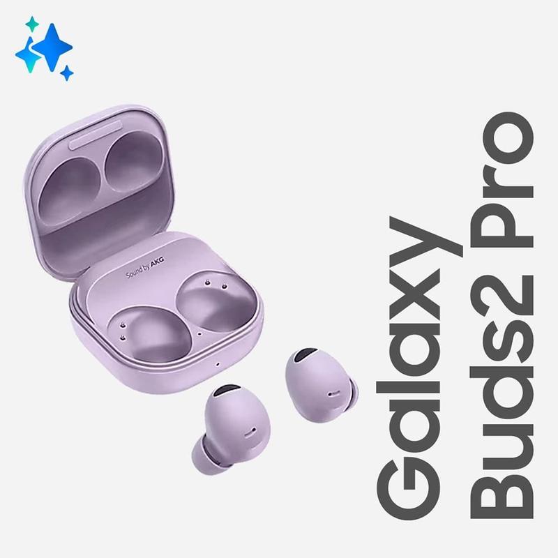 Samsung Galaxy Buds2 Pro パープル Fone de Ouvido Sem Fio Samsung Galaxy Buds 2 Pro, Cancelamento de